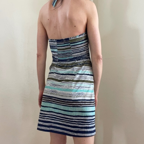 Athleta Printed Go Anywhere Halter Dress - Picture 2 of 9
